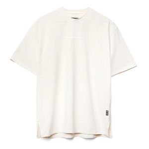 ASRV 0517. SILVER-LITE™ 2.0 OVERSIZED TEE - IVORY CREAM L